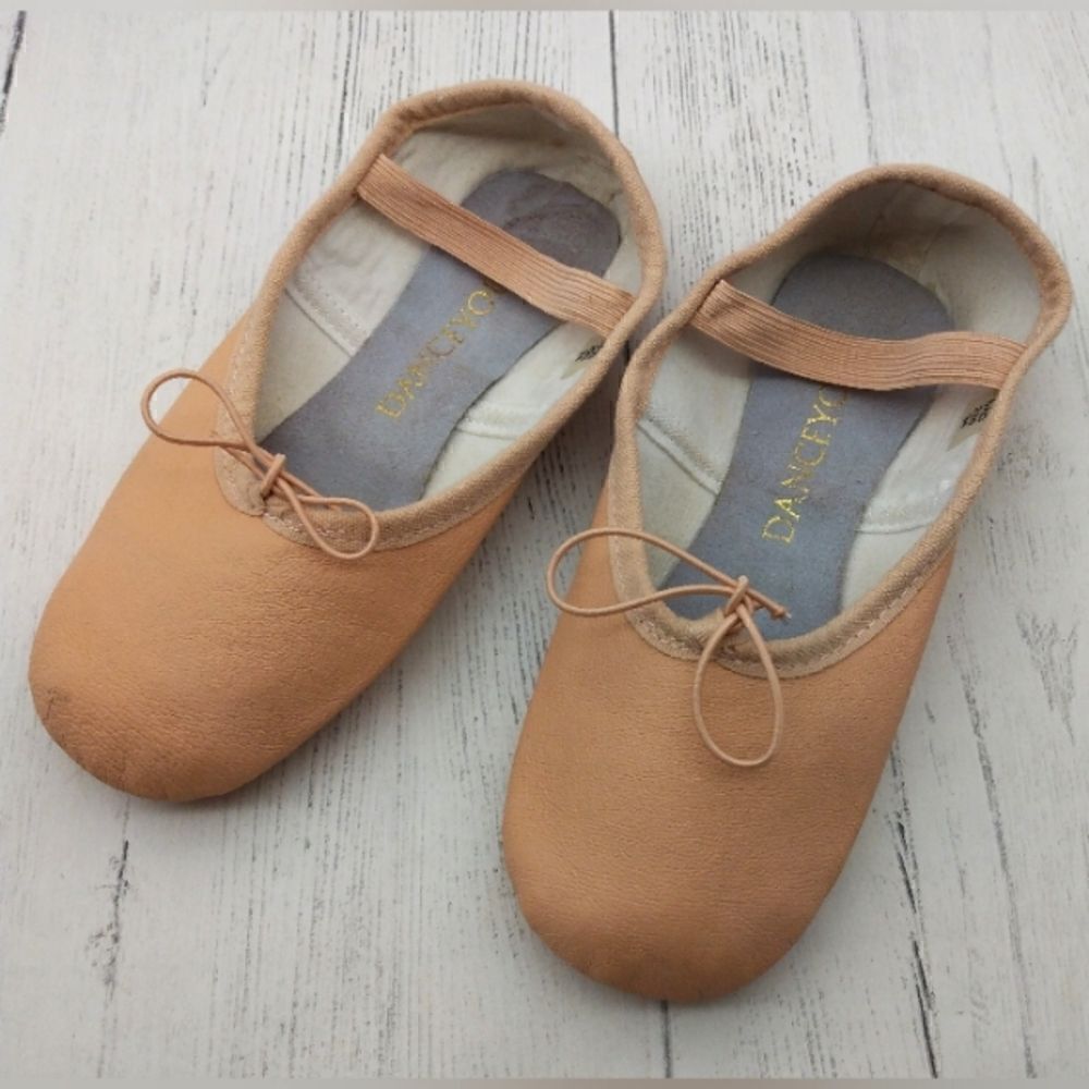 Danceyou Girls Pink Ballet Shoes Kids - Picture 2 of 16